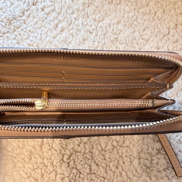 Tory Burch Tan Leather Wallet - Picture 3 of 5